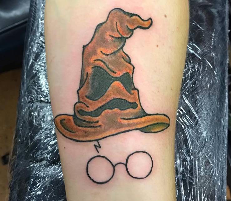 Harry Potter 10 Sorting Hat Tattoos Fans Will Love Harry Potter 10 Sorting Hat Tattoos Fans Will Love